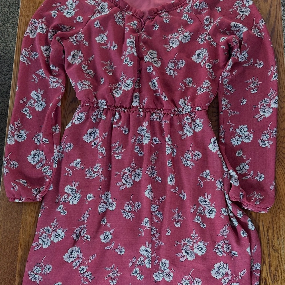 Maurices Floral Whimsical Dress Bohemian- Country -Western medium women’s dress